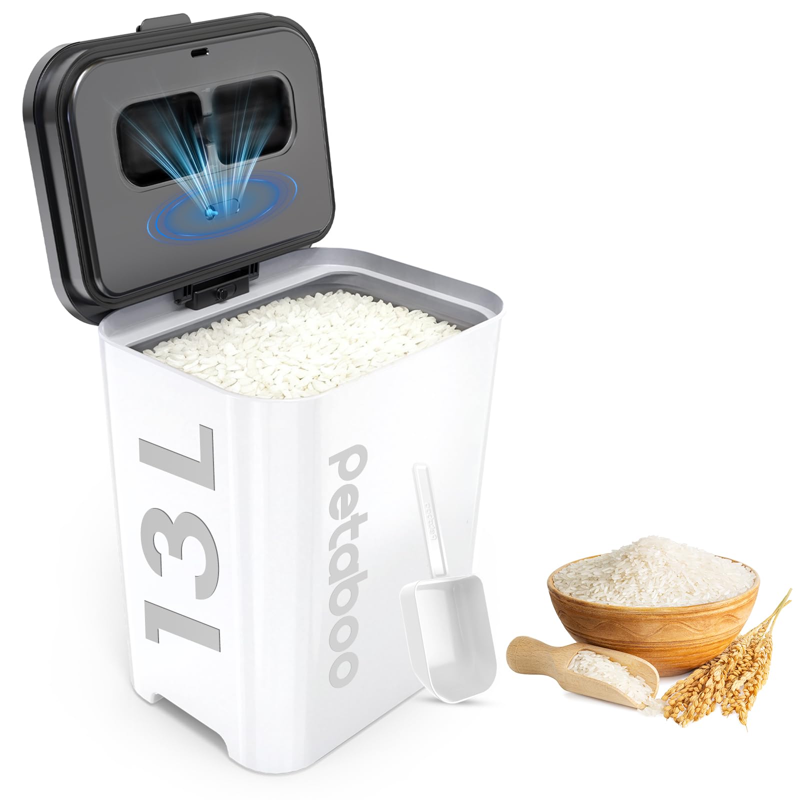 Amazon｜真空保存容器 自動真空 Petaboo【-15kPa自動真空で鮮度キープ